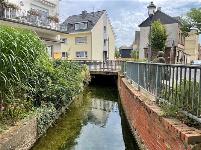 Mühlenteiche: In Teilabschnitten kann bald wieder Wasser fließen Der Mühlenteich Heimersheim ist seit Beginn dieser Woche wieder in Betrieb. Foto: ROB