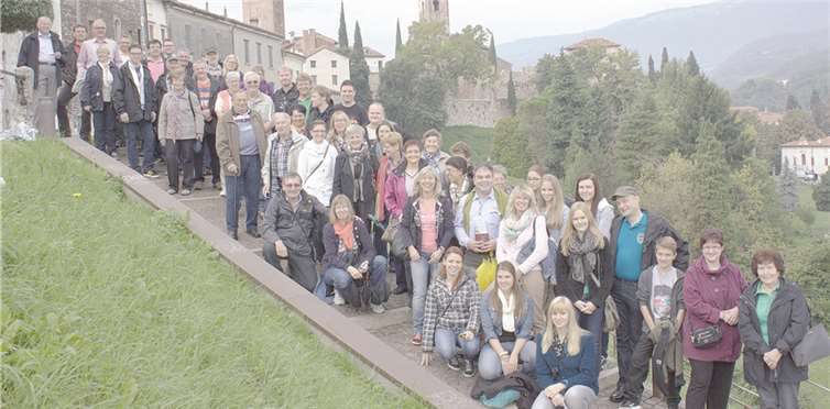 Der Musikverein Harmonie Kurtscheid e.V. reiste nach Italien. privat