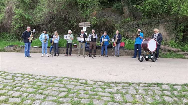 Der Musikverein Klotten begrüßte den Wonnemonat Mai. Foto: privat