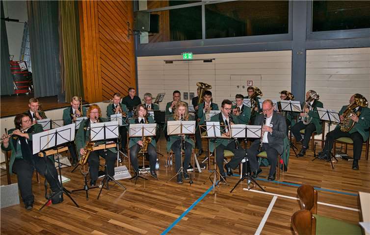 Der Musikverein Kobern sorgte für den passenden musikalischen Rahmen bei der Jubiläumsfeier der Ortsgemeinde. Foto: privat
