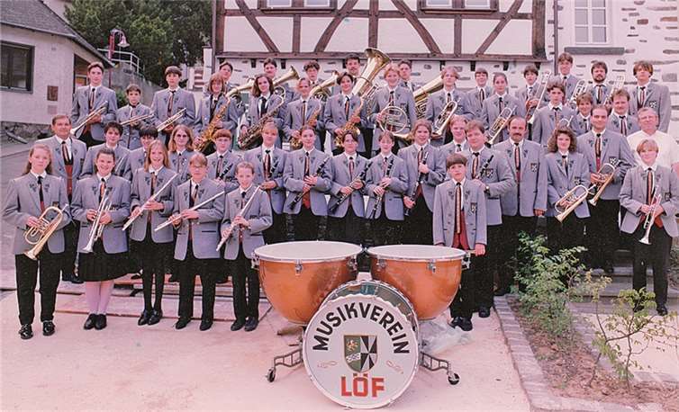 Der Musikverein Löf lädt alle Ehemaligen zu einem Auftritt beim Kreismusikfest ein.privat