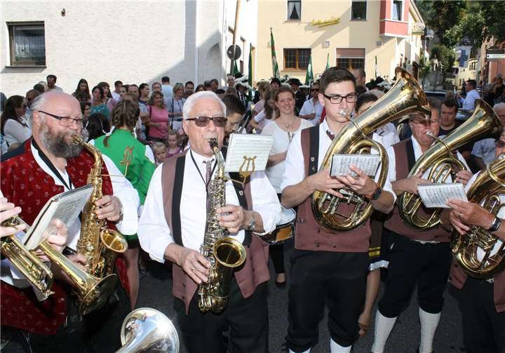 Der Musikverein „Mosella“ Oberfell sorgte für treffliche Unterhaltung beim Fest.