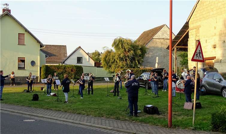 Der Musikverein hatte ursprünglich sein großes Weinfest zum 50. Bestehen geplant. Fotos: Privat