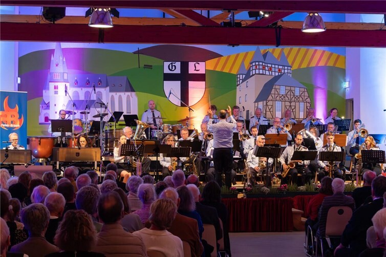 Der Musikzug der Feuerwehr Leubsdorf präsentierte ein vielseitiges Programm.