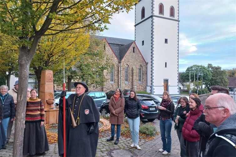 Der Nachtwächter unterwegs