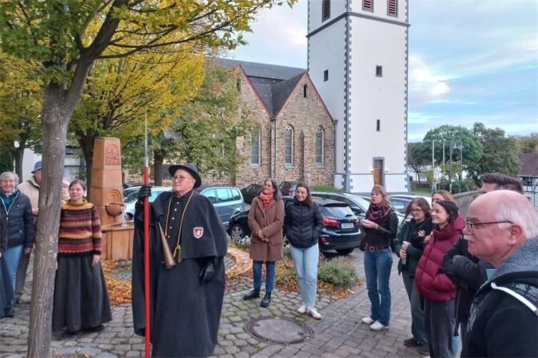 Der Nachtwächter unterwegs