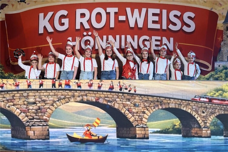 Der Nachwuchs begeisterte beim Hönninger Karneval.