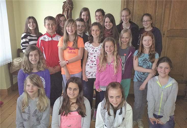 Der Nachwuchs der Karnevalsgesellschaft Dattenberg wurde lange von Katja Kröll trainiert.privat