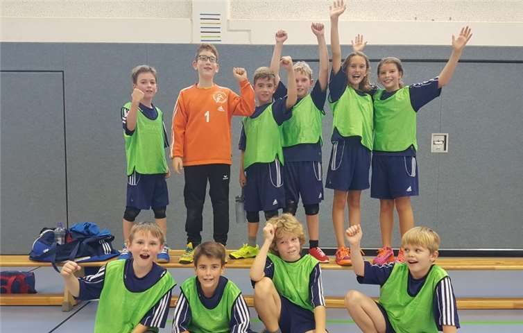 Der Nachwuchs durfte sich über einen Sieg freuen.privat