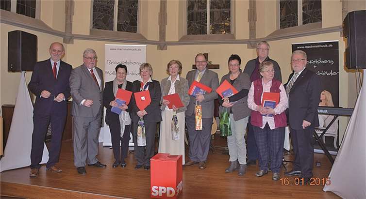 Der Neujahrsempfang der SPD in der Linzer Antoniuskapelle.privat