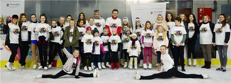 Der Neuwieder Eissport-Club ist Kooperationspartner der Kampagne „Für ein buntes Miteinander“. privat