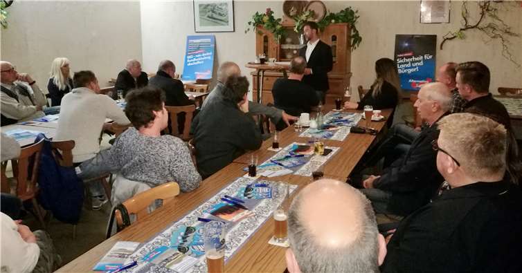 Der Neuwieder Kreisverband der Bürgerpartei Alternative für Deutschland (AfD) hatte am vergangenen Freitag sein monatliches offenes Dierdorfer Bürgertreffen abgehalten.privat