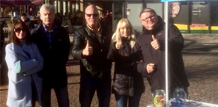 Der Neuwieder Kreisverband der Bürgerpartei Alternative für Deutschland (AfD) hatte kürzlich seinen ersten Infostand in Puderbach ausgerichtet.privat