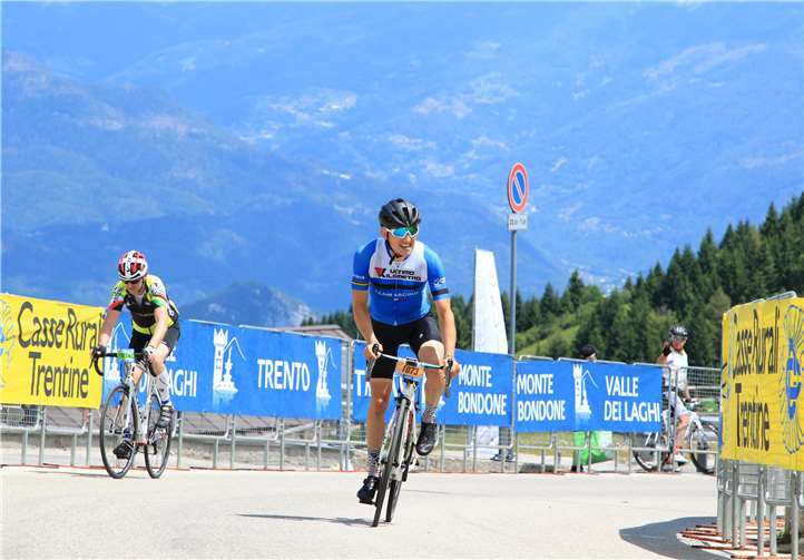 Der Neuwieder Ralf Bois beim Weltcuprennen in Italien. Foto: privat