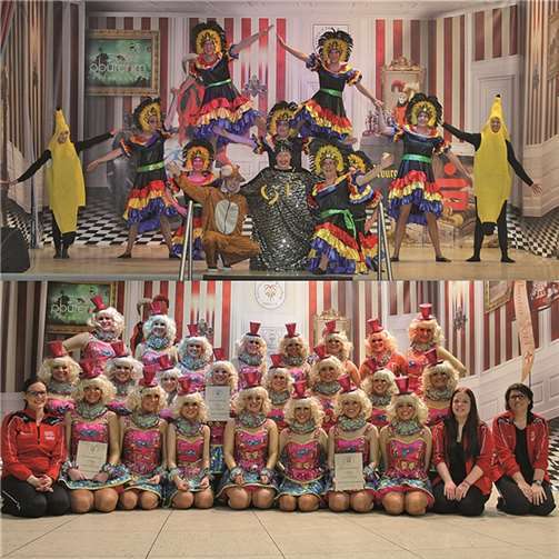 Der Niederlahnsteiner Carnevals Verein und die Showtanzgruppe „Funny Girls and Boys“ belegten den ersten und zweiten Platz des NCW_Wettbewerbs. NCW