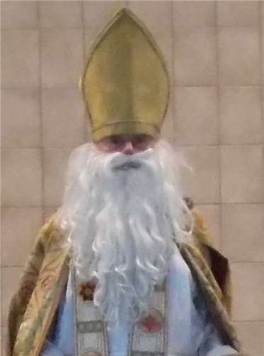 Der Nikolaus Walter Welling bei seinem letzten Auftritt. privat