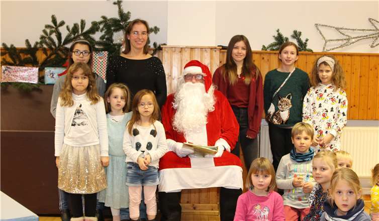 Der Nikolaus besuchte die Stadt-Garde.Foto: privat