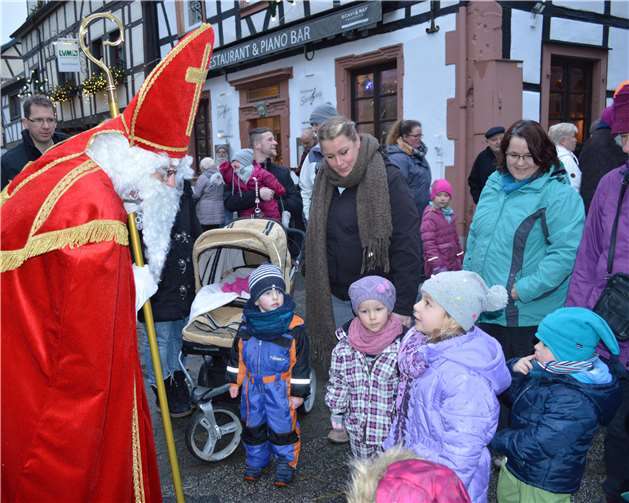 Der Nikolaus darf natürlich nicht fehlen.AB