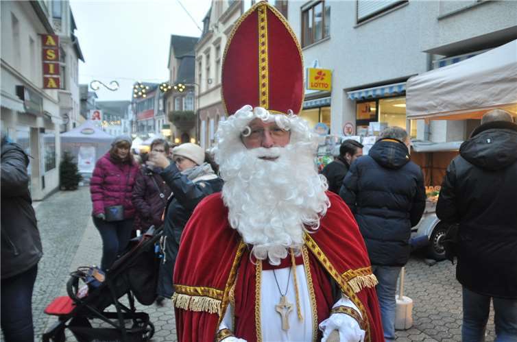 Der Nikolaus durfte natürlich nicht fehlen.