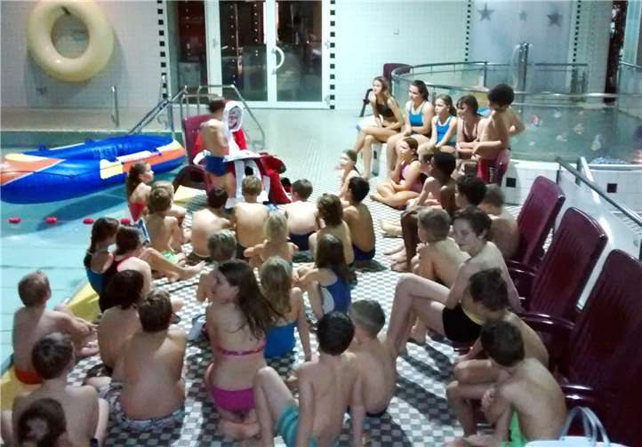 Der Nikolaus fand ein blitzblank geputztes Bad vor.privat