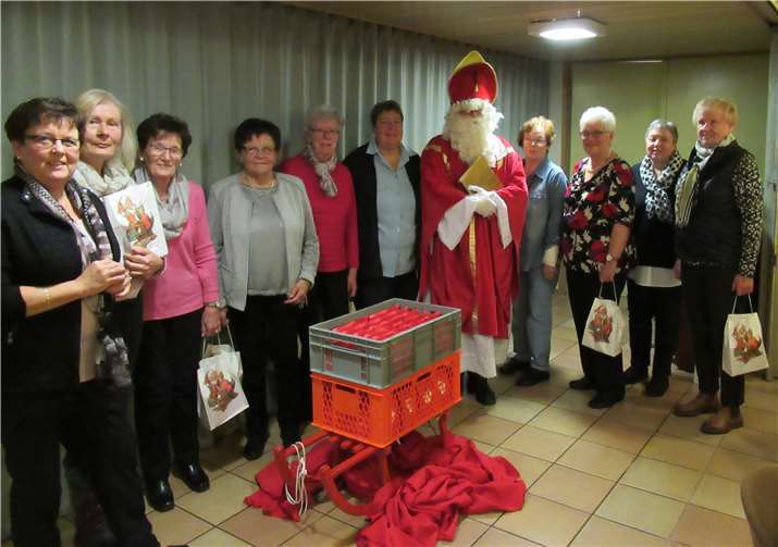 Der Nikolaus hatte reichlich Geschenke mitgebracht. Privat