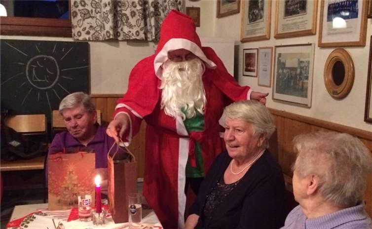 Der Nikolaus hatte so Einiges zu erzählen.