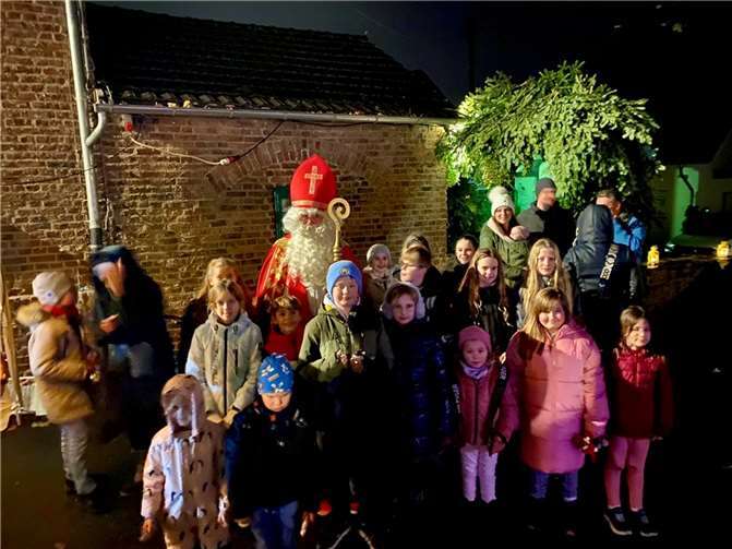 Der Nikolaus ist da! Fotos: privat