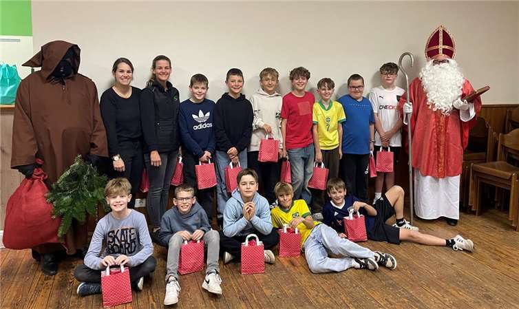 Der Nikolaus kam nach Heimersheim.  Foto: privat