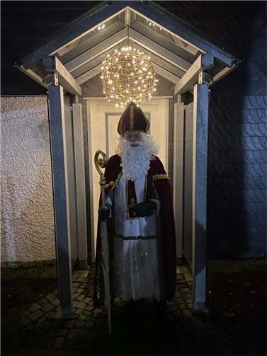 Der Nikolaus war in Freilingen.Fotos: privat