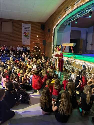 Der Nikolaus war zu Besuch.