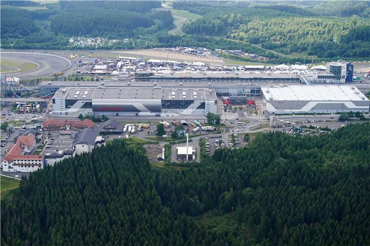 Der Nürburgring in der Eifel. Foto: Nürburgring