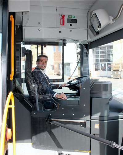 Der Oberbürgermeister der Stadt Koblenz, David Langner, machte den Praxistest.Foto: privat