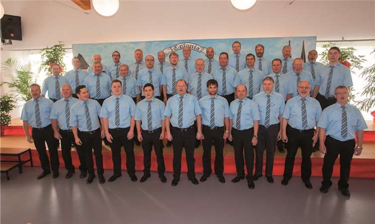 Der Oberradener Chor ist der älteste Verein der Gemeinde. -WT-