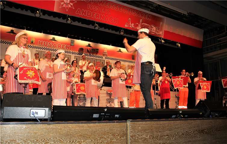 Der Offene Kanal Andernach sendet die Sitzung der Rot-weißen Husaren von 2020.Foto: privat