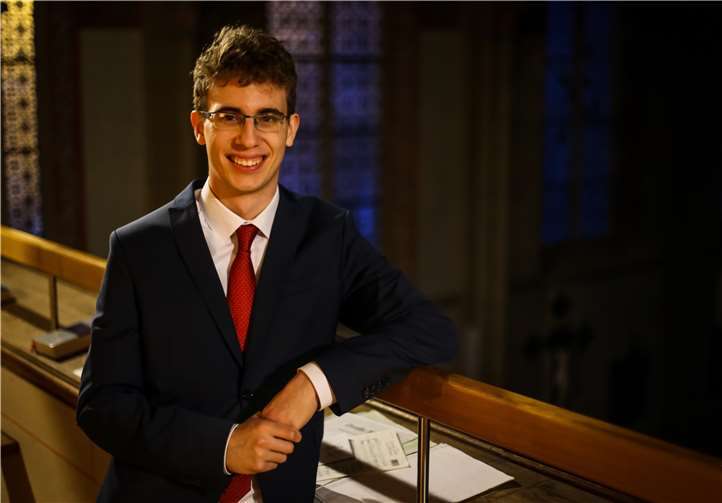 Der Organisator der Veranstaltungsreihe und Organist Johannes Lamprecht freut sich sehr, das Eröffnungskonzert zu geben. Foto: privat