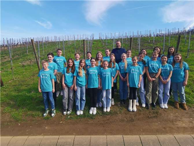 Der Orientierungsstufenchor des Gymnasiums Calvarienberg. Foto: Gymnasium Calvarienberg