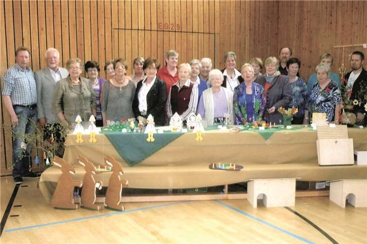 Der Ortsausschuss mit seinen ortsansässigen Vereinen freut sich, mit dem Erlös aus dem diesjährigen Osterbasar verschiedene Einrichtungen für Kinder unterstützen zu können.privat