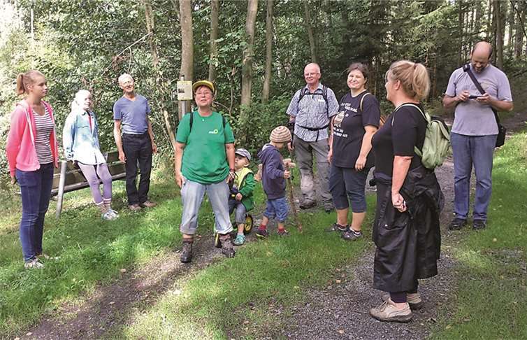 Der Ortsverband von Bündnis90/DIE GRÜNEN auf Tour.privat