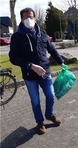 Der Ortsvorsteher Dieter Ramershoven.