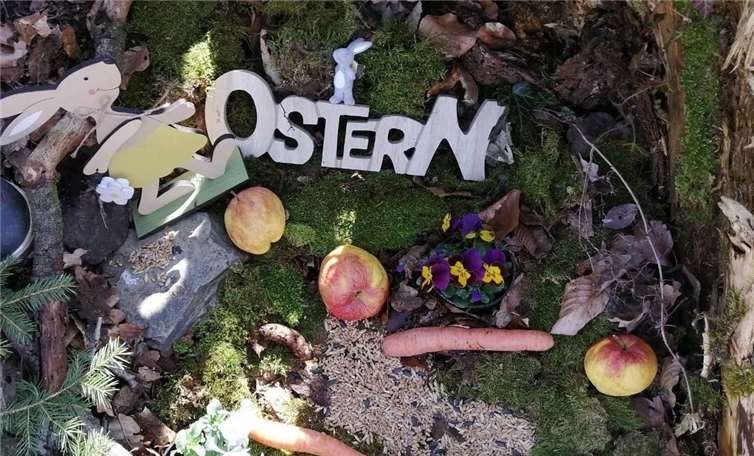 Der Osterhase war da. Foto: privat