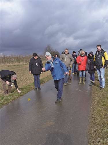 Der Parcours lief rund um Arzdorf.