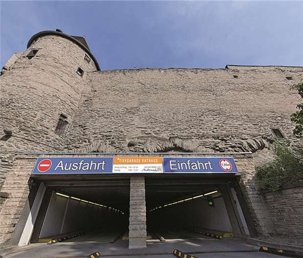 Der Parkbetrieb in der „Tiergarage Rathaus“ wird voraussichtlich ab Montag, 1. September 2014, wieder aufgenommen. privat