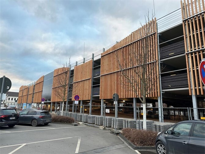 Der Parkplatz City-Ost wird während der Kirmeszeit gesperrt. Foto: ROB