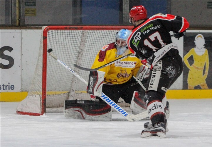 Der Penalty-Treffer von Frisanov.  fischkoppMedien / EGDL