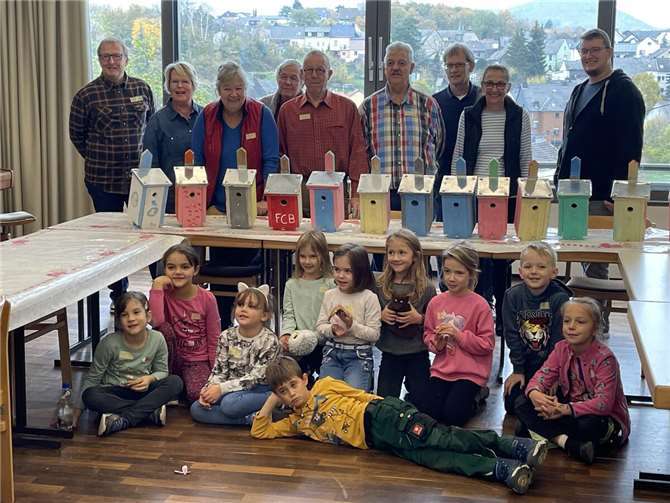 Der Pfarrgemeinderat aus Mendig mit den teilgenommenen Kindern.  Foto: privat