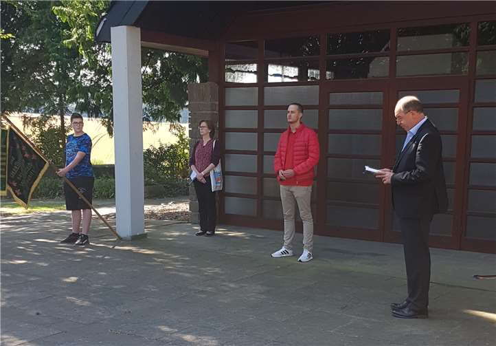 Der Pfarrgemeinderat hatte in die Kirche St. Margaretha eingeladen, um nach den geltenden Regeln der Corona Bestimmungen einen Wortgottesdienst anlässlich der Kirmes zu feiern.