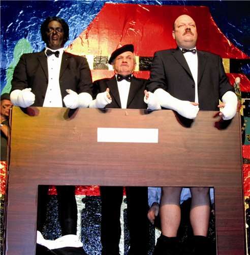 Der Piano Sketch verursachte so manchen Tränenausbruch vor Lachen.