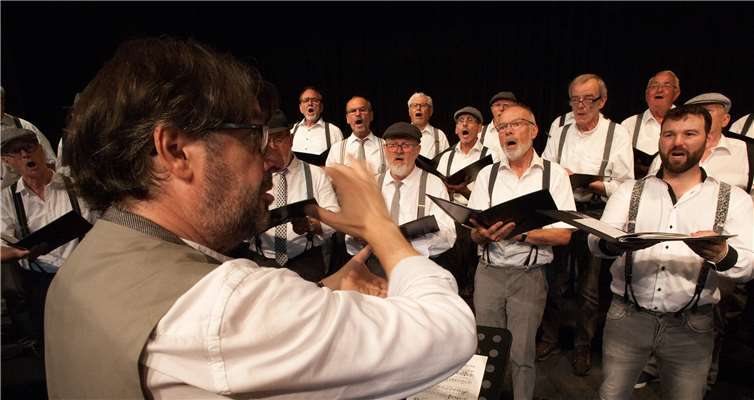 Der Plaidter Männerchor „in concert“. Foto: privat