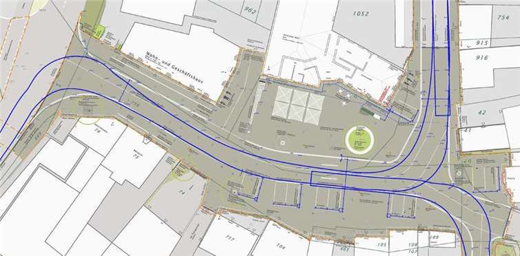 Der Plan zeigt die angestrebten Veränderungen.Privat