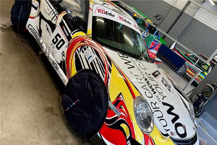 Zwei Meistertitel für André Kunkel beim RGB Saisonfinale am Nürburgring Der Porsche 997 GT3 Cup mit André Kunkel.Foto: Privatarchiv Kunkel